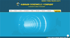 Desktop Screenshot of kannanborewells.in