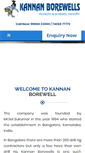 Mobile Screenshot of kannanborewells.com